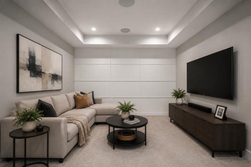 637 14 Avenue Ne, Calgary, AB - Indoor Photo Showing Living Room