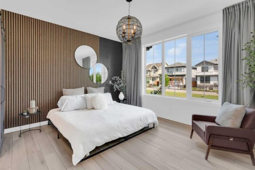 47 Walgrove Park Se, Calgary, AB - Indoor Photo Showing Bedroom