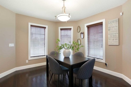 1575 Windstone Road Sw, Airdrie, AB - Indoor Photo Showing Dining Room