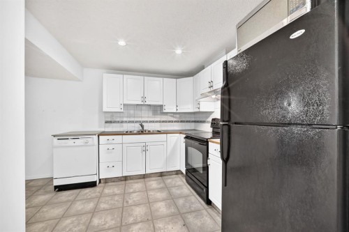 7964 Huntington Road Ne, Calgary, AB - Indoor Photo Showing Kitchen With Double Sink