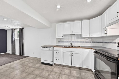 7964 Huntington Road Ne, Calgary, AB - Indoor Photo Showing Kitchen With Double Sink