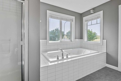 41 Westridge Road, Okotoks, AB - Indoor Photo Showing Bathroom