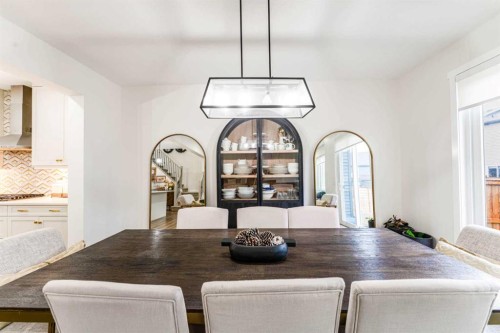 156 Savanna Drive Ne, Calgary, AB - Indoor Photo Showing Dining Room