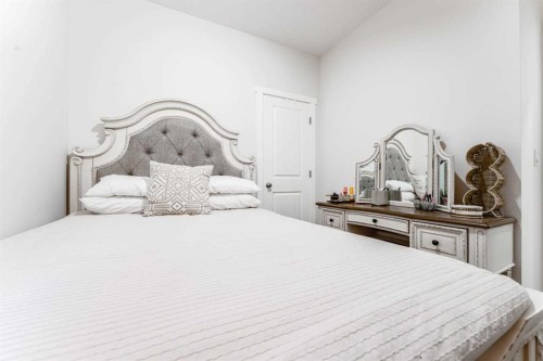 156 Savanna Drive Ne, Calgary, AB - Indoor Photo Showing Bedroom