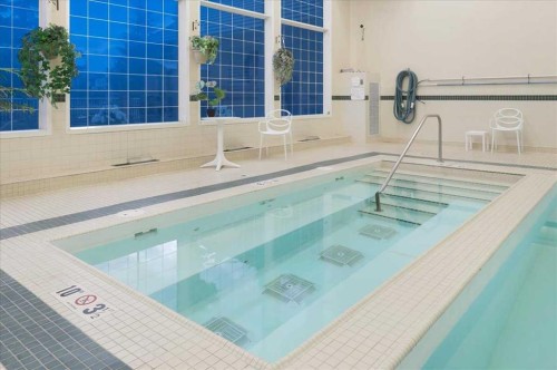 202-4512 52 Avenue, Red Deer, AB - Indoor Photo Showing Other Room With In Ground Pool
