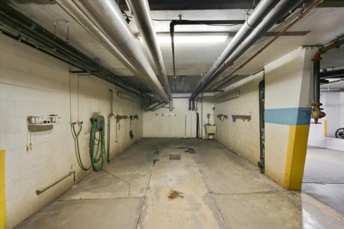 202-4512 52 Avenue, Red Deer, AB - Indoor Photo Showing Basement