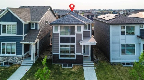 87 Corner Meadows Grove Ne, Calgary, AB - Outdoor With Facade