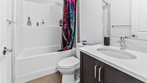 87 Corner Meadows Grove Ne, Calgary, AB - Indoor Photo Showing Bathroom