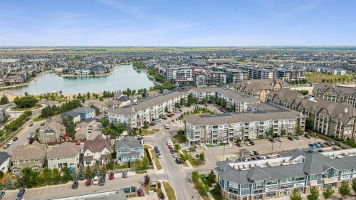 3317-11 Mahogany Row Se, Calgary, AB - Outdoor With Body Of Water With View