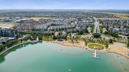 3317-11 Mahogany Row Se, Calgary, AB - Outdoor With Body Of Water With View