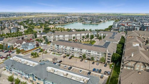 3317-11 Mahogany Row Se, Calgary, AB - Outdoor With Body Of Water With View