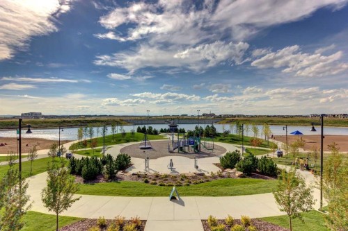 3317-11 Mahogany Row Se, Calgary, AB - Outdoor With Body Of Water With View