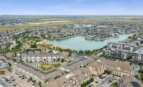 3317-11 Mahogany Row Se, Calgary, AB - Outdoor With Body Of Water With View