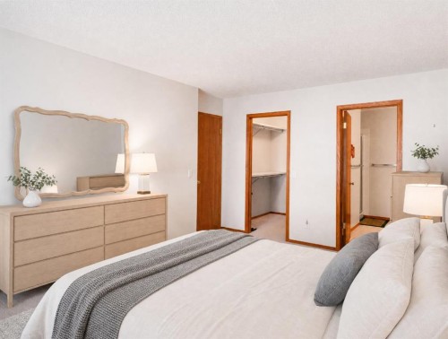 277 Arbour Cliff Close Nw, Calgary, AB - Indoor Photo Showing Bedroom