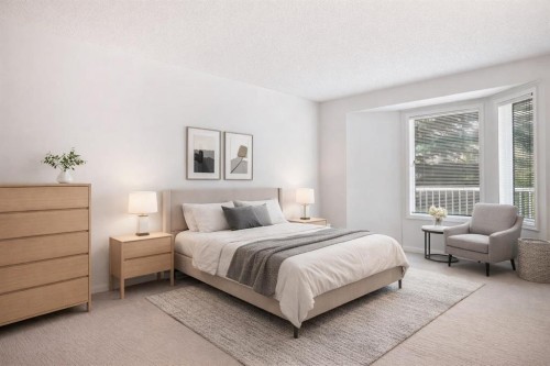 277 Arbour Cliff Close Nw, Calgary, AB - Indoor Photo Showing Bedroom