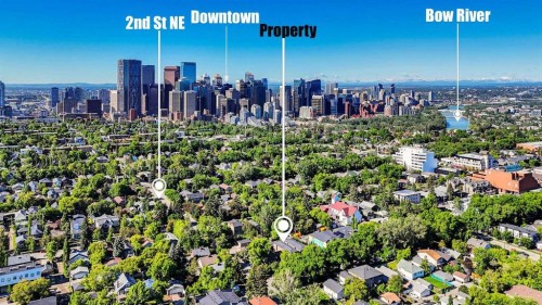 235 11 Avenue Ne, Calgary, AB - Outdoor With View