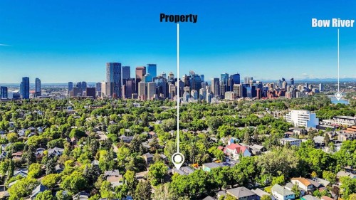 235 11 Avenue Ne, Calgary, AB - Outdoor With View