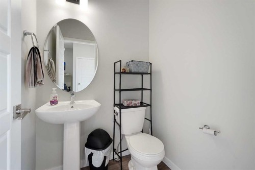2320 Lancaster Heights Se, Airdrie, AB - Indoor Photo Showing Bathroom
