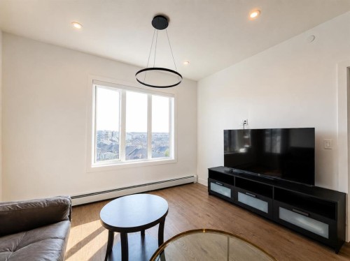 1614-60 Skyview Ranch Road Ne, Calgary, AB - Indoor Photo Showing Living Room