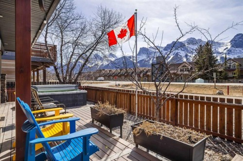 1-1406 2Nd Avenue, Canmore, AB - Outdoor With Deck Patio Veranda
