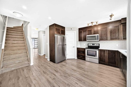 220 Red Embers Way Ne, Calgary, AB - Indoor Photo Showing Kitchen
