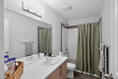 573 Canals Crossing Sw, Airdrie, AB - Indoor Photo Showing Bathroom