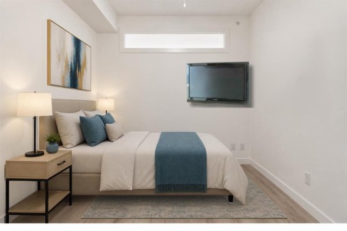 408-20 Walgrove Se, Calgary, AB - Indoor Photo Showing Bedroom