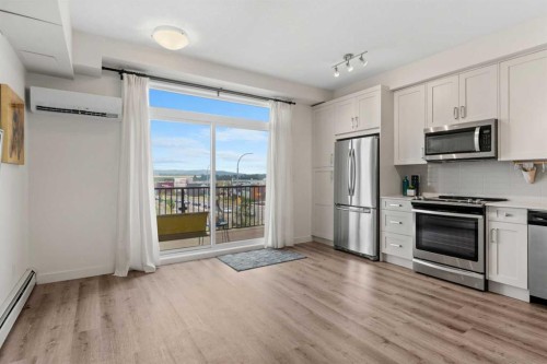 408-20 Walgrove Se, Calgary, AB - Indoor Photo Showing Kitchen