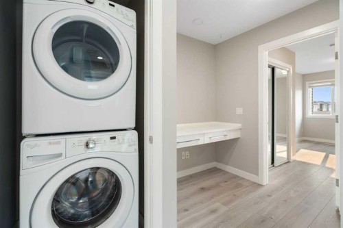 125 Corner Meadows Gate Ne, Calgary, AB - Indoor Photo Showing Laundry Room
