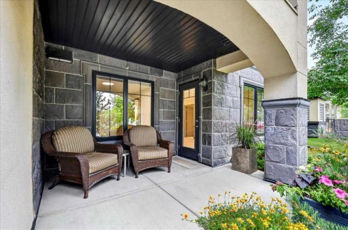 3111-310 Mckenzie Towne Gate Se, Calgary, AB - Outdoor With Deck Patio Veranda With Exterior