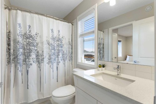 1021 Mahogany Boulevard Se, Calgary, AB - Indoor Photo Showing Bathroom