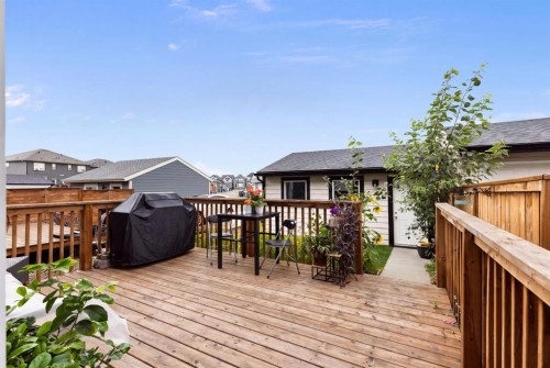 1021 Mahogany Boulevard Se, Calgary, AB - Outdoor With Deck Patio Veranda With Exterior