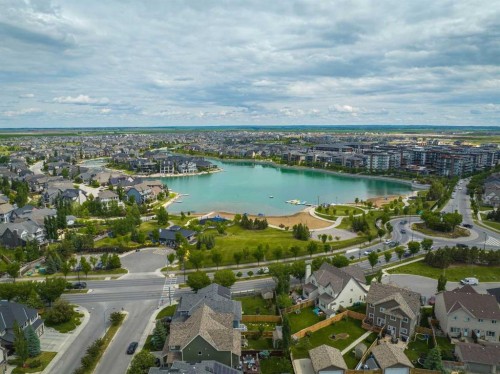 1021 Mahogany Boulevard Se, Calgary, AB - Outdoor With Body Of Water With View