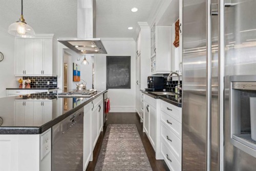 3922 16A Street Sw, Calgary, AB - Indoor Photo Showing Kitchen With Upgraded Kitchen