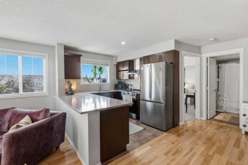 3301-10 Country Village Park Ne, Calgary, AB - Indoor Photo Showing Kitchen