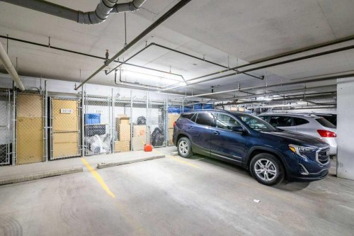 3301-10 Country Village Park Ne, Calgary, AB - Indoor Photo Showing Garage