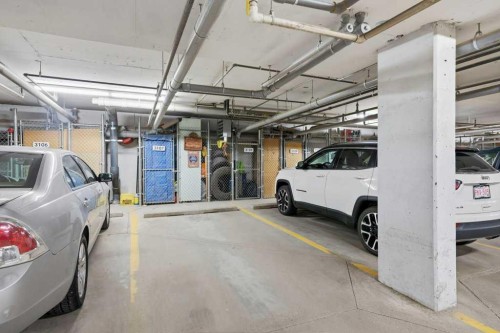 3301-10 Country Village Park Ne, Calgary, AB - Indoor Photo Showing Garage
