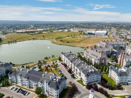 3301-10 Country Village Park Ne, Calgary, AB - Outdoor With Body Of Water With View