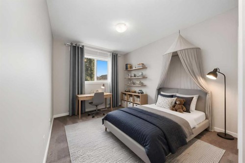 75 Legacy Glen Row Se, Calgary, AB - Indoor Photo Showing Bedroom