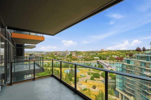 1213-730 2 Avenue Sw, Calgary, AB - Outdoor With Balcony With View With Exterior