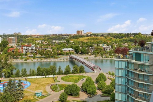 1213-730 2 Avenue Sw, Calgary, AB - Outdoor With Body Of Water With View