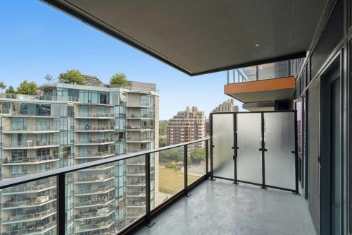 1213-730 2 Avenue Sw, Calgary, AB - Outdoor With Balcony With Exterior