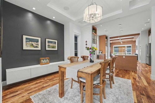 2027 42 Avenue Sw, Calgary, AB - Indoor Photo Showing Dining Room