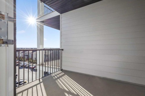 2418-395 Skyview Parkway Ne, Calgary, AB - Outdoor With Balcony With Exterior