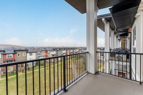 410-35 Walgrove Walk Se, Calgary, AB - Outdoor With Balcony With Exterior