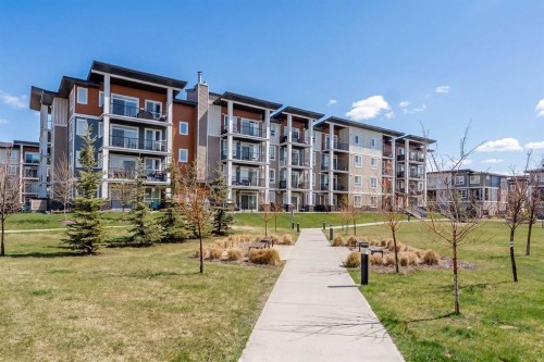 410-35 Walgrove Walk Se, Calgary, AB - Outdoor With Balcony With Facade