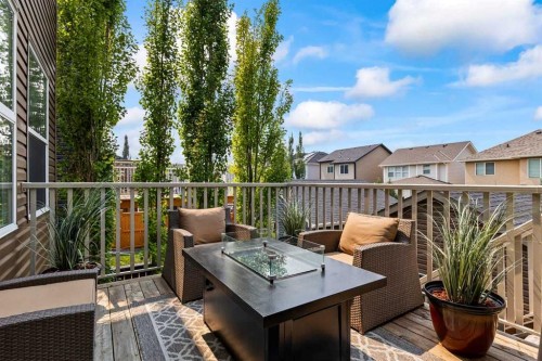 579 Evanston Drive Nw, Calgary, AB - Outdoor With Deck Patio Veranda With Exterior