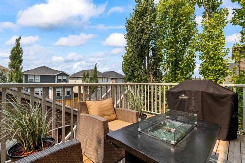 579 Evanston Drive Nw, Calgary, AB - Outdoor With Deck Patio Veranda