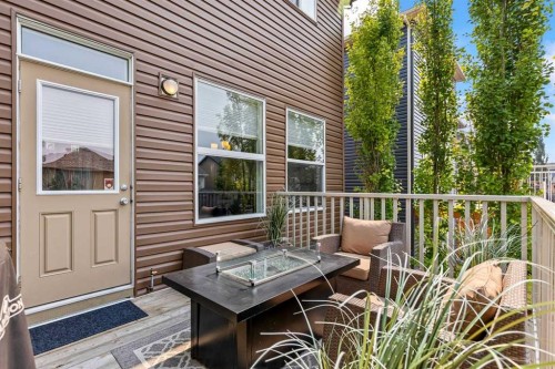 579 Evanston Drive Nw, Calgary, AB - Outdoor With Deck Patio Veranda