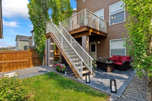 579 Evanston Drive Nw, Calgary, AB - Outdoor With Deck Patio Veranda With Exterior